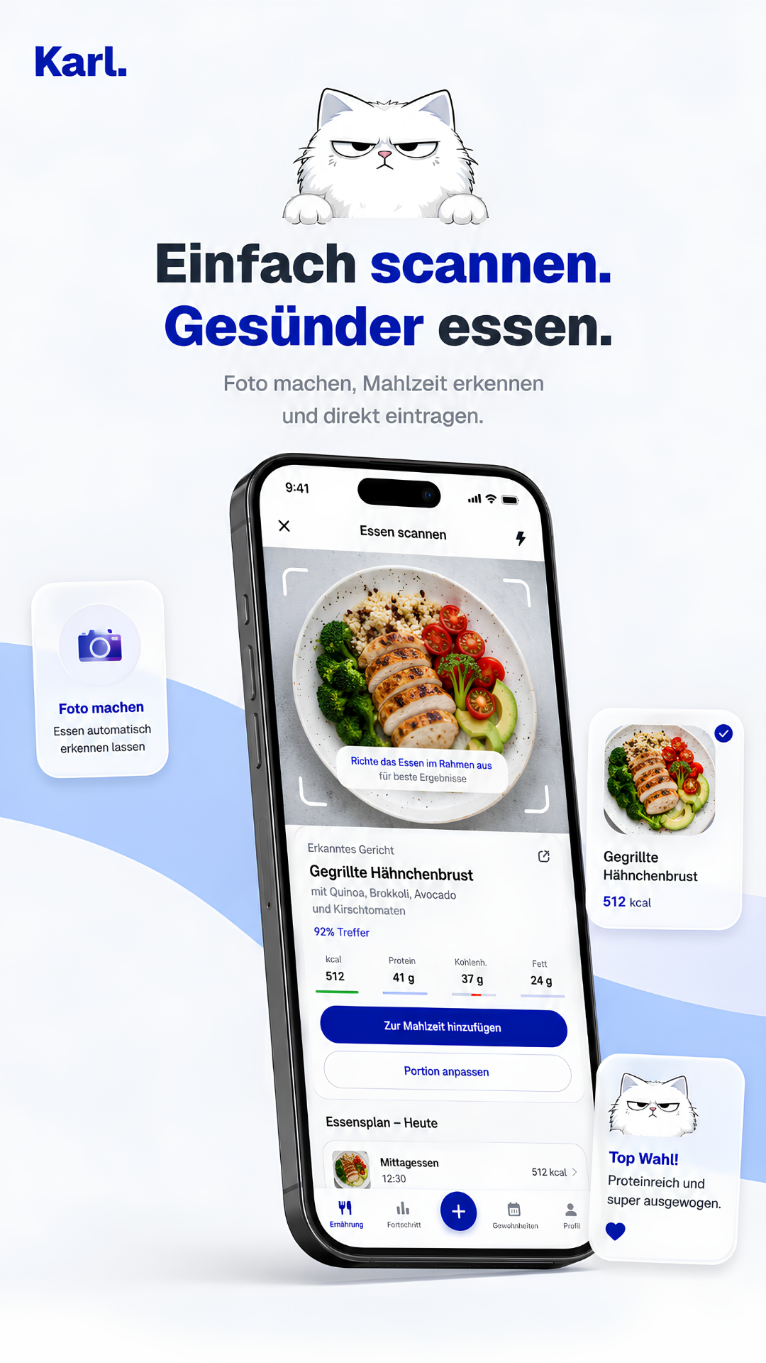 Karl App Screen 3